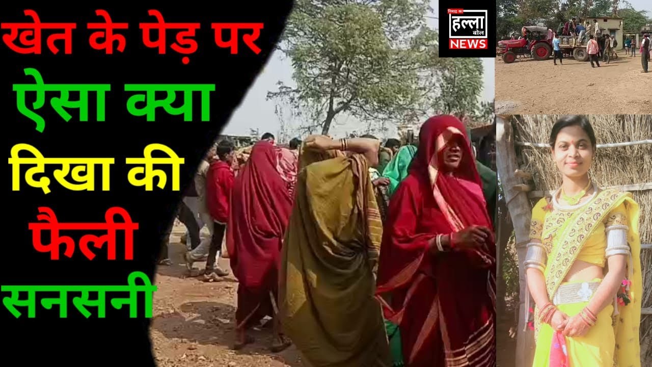 सेंधवा खेत में पेड़ पर ऐसा क्या दिखा की फैली सनसनी