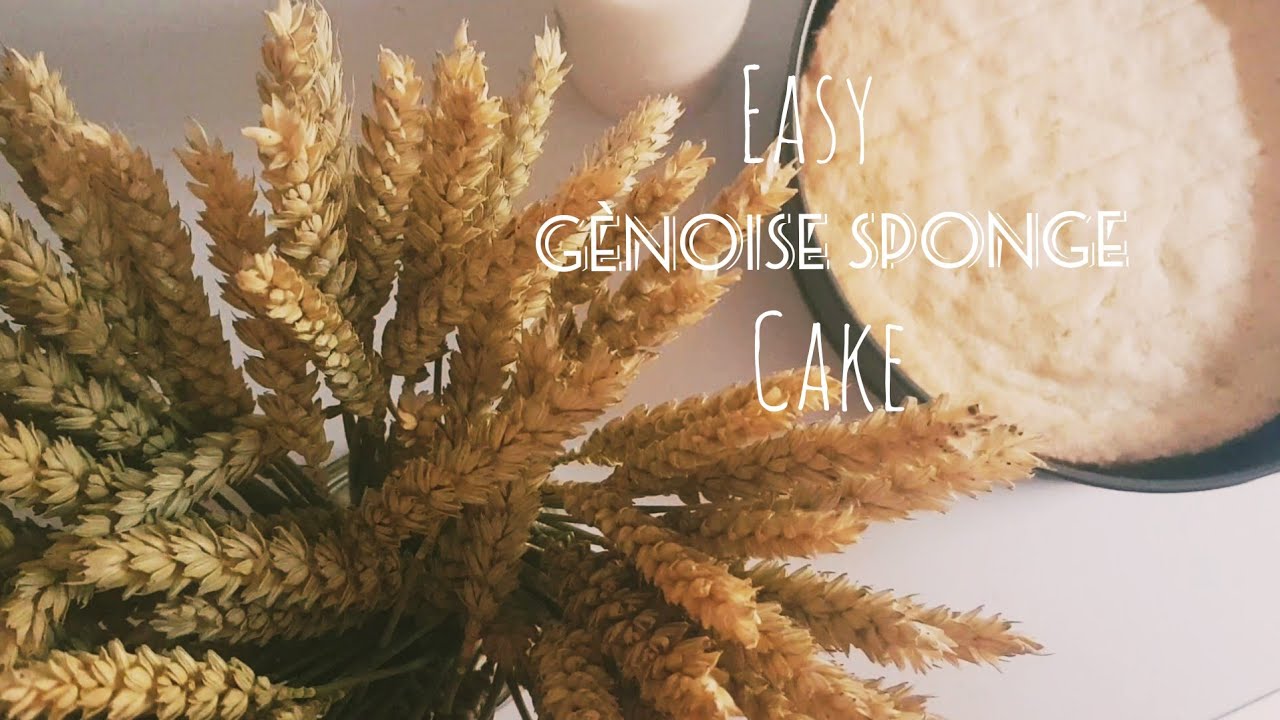How to make a g&egrave;noise sponge cake