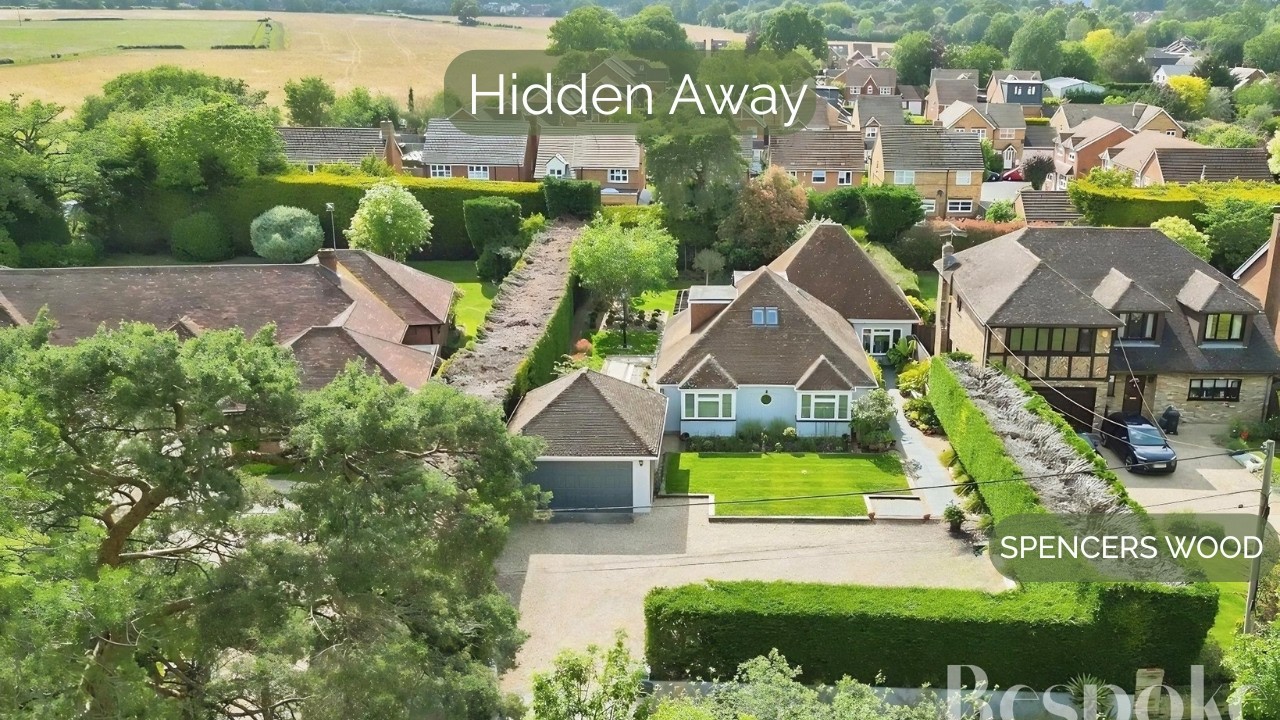 Stunning Private Lane Home in Spencers Wood  4 Bed Detached Chalet on 0 27 Acre