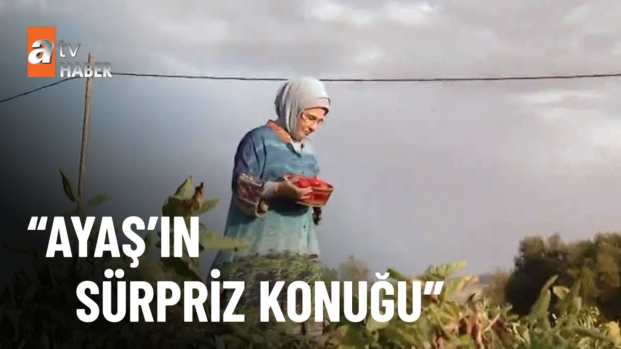 Emine Erdoğan tarlaya girdi - atv Haber 24 Ağustos 2022