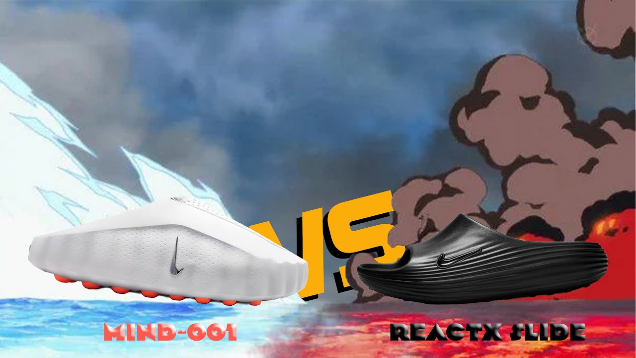 SO SÁNH- NIKE MIND O01 VS NIKE REACTX REJUVEN 8 SLIDE- VIRAL - THẬT SỰ HIỆU QUẢ | Tin Tang