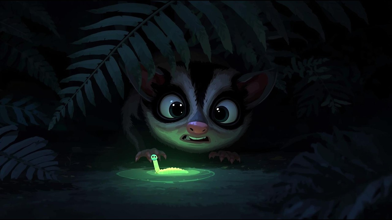 A Glowworm Nightlight Adventure | Too Dark to Fly! Can Glimby the Glowworm Help His Friends?