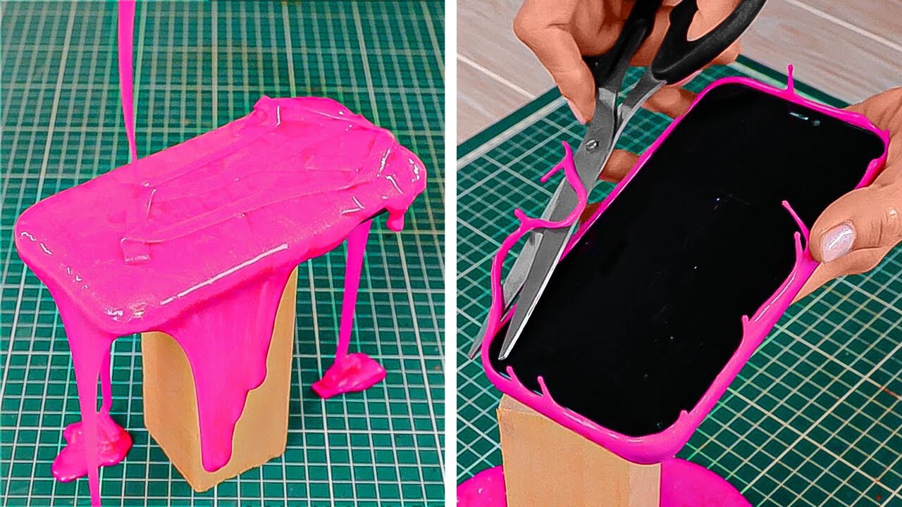 Making Cool DIY Phone Cases With Common Materials