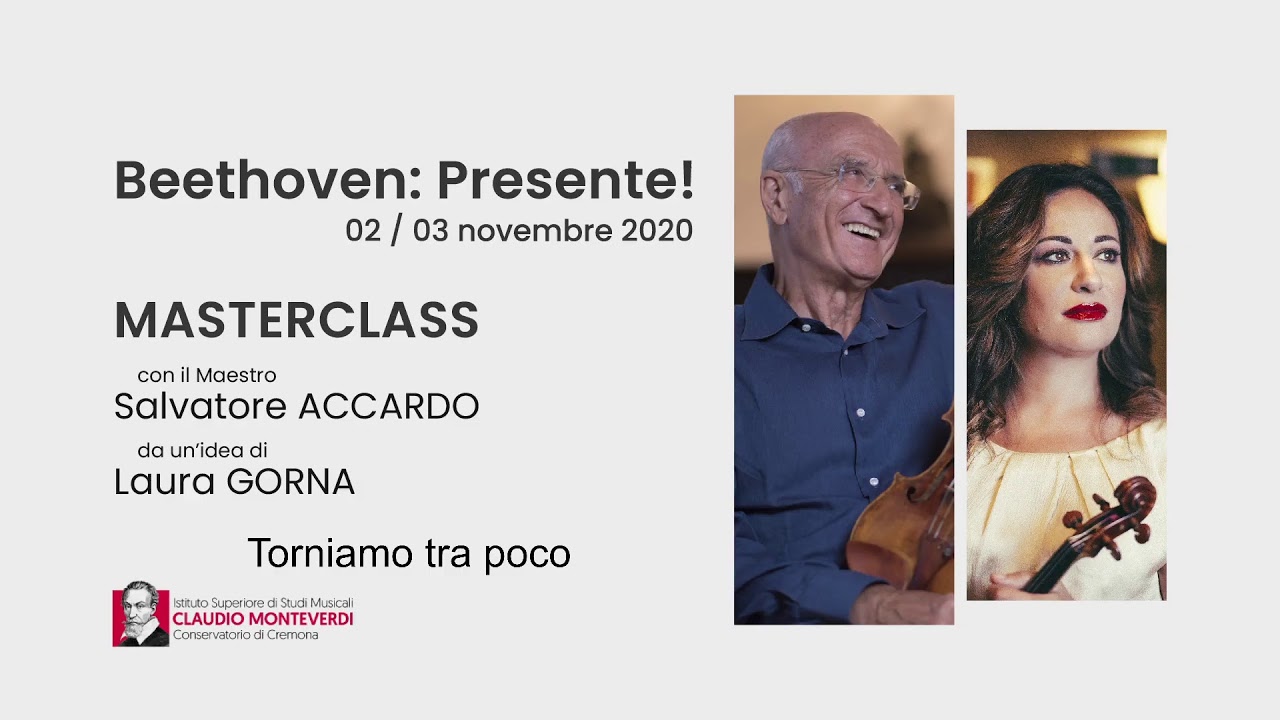 Beethoven: Presente! - 3 Novembre 2020