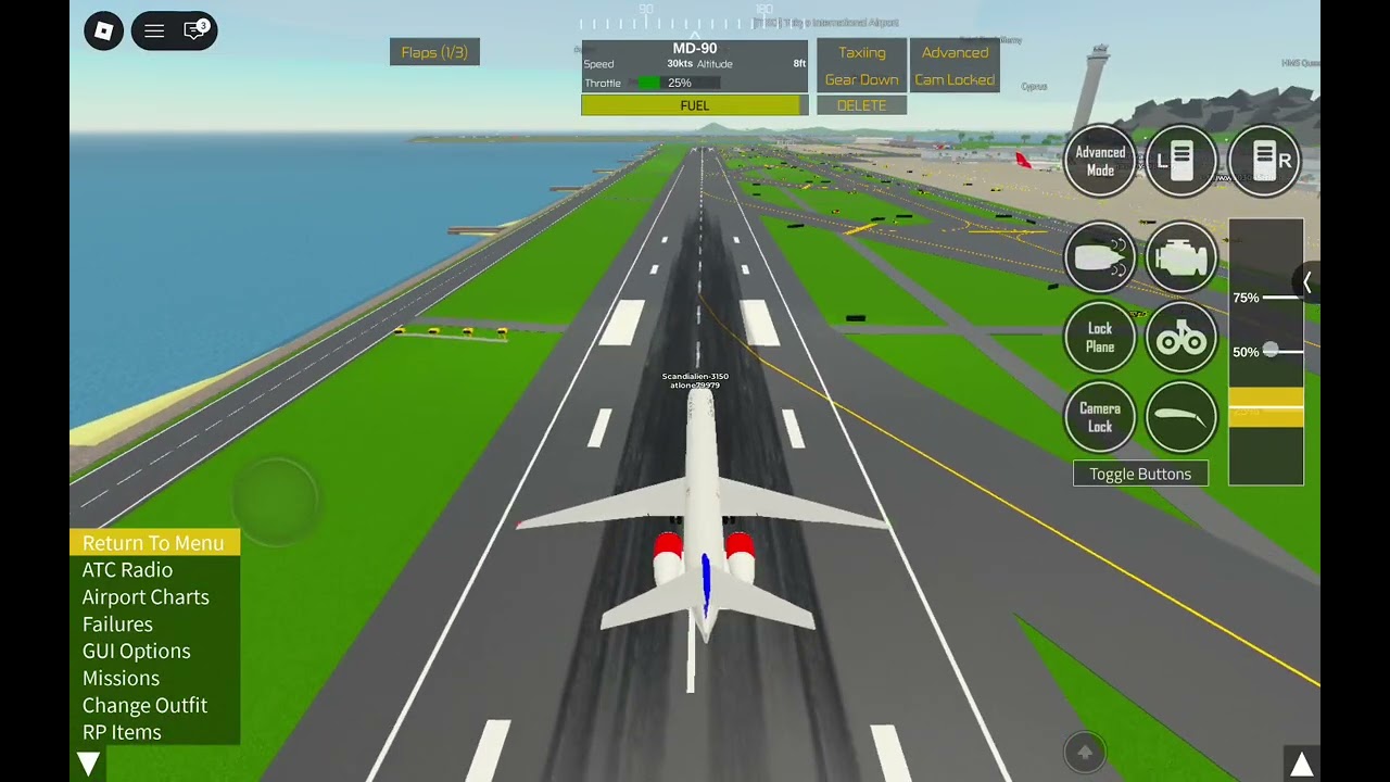 Buttering every plane in ptfs md90