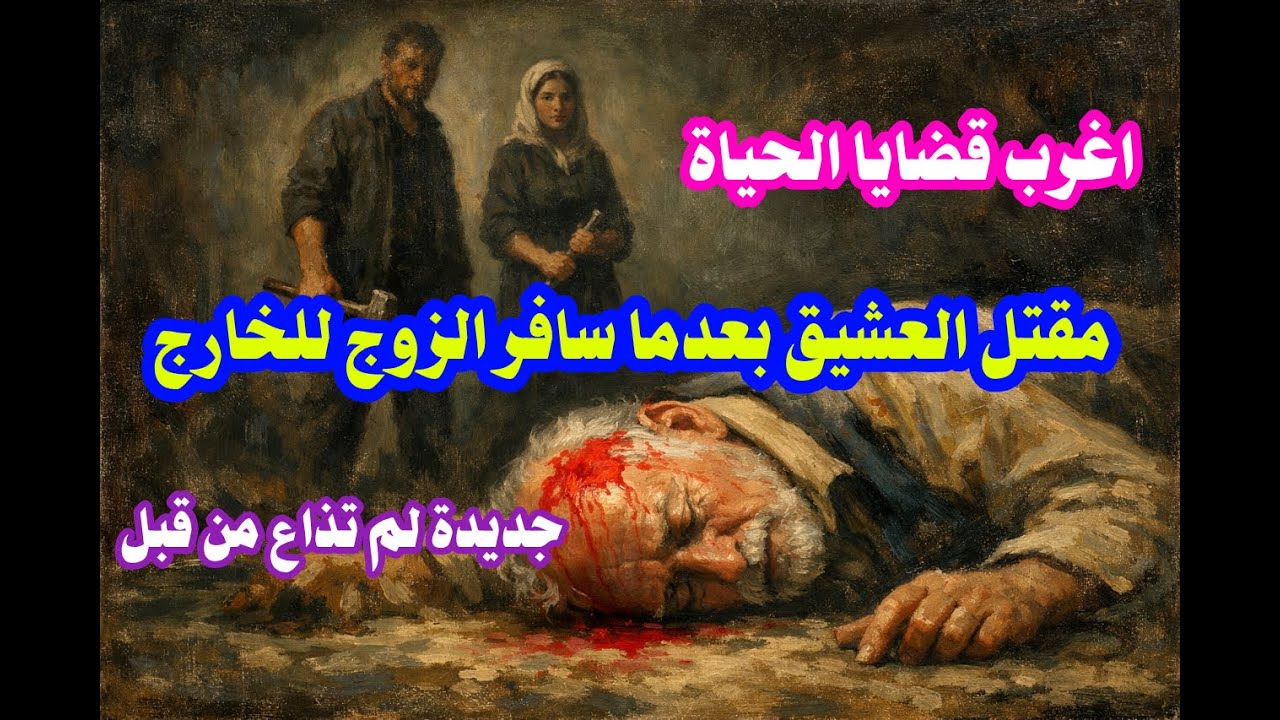 اغرب قضايا الحياة حل لغز مقتل العشيق بعدما سفر زوجها للخارج ليخلو له الجو