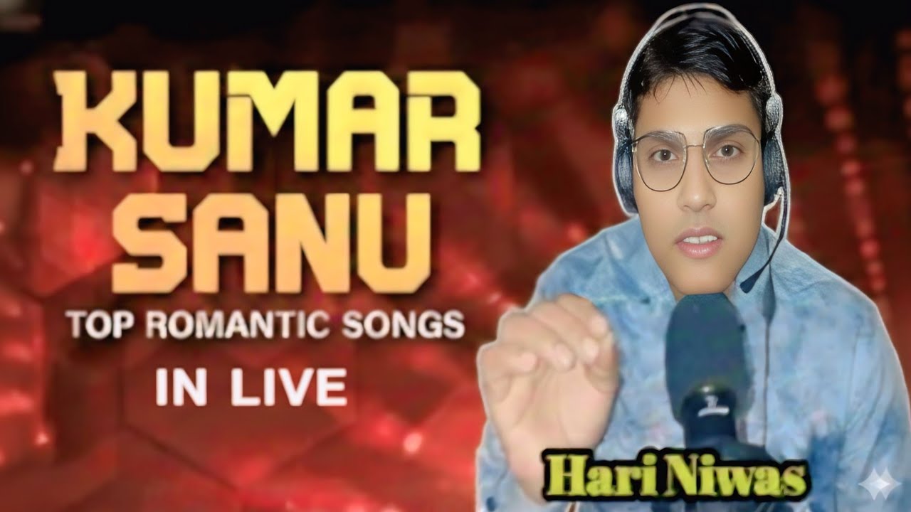 Bollywood songs sung by Hari Niwas ll Kumar Sanu lovers 💓 #live #bolleywoodsongs