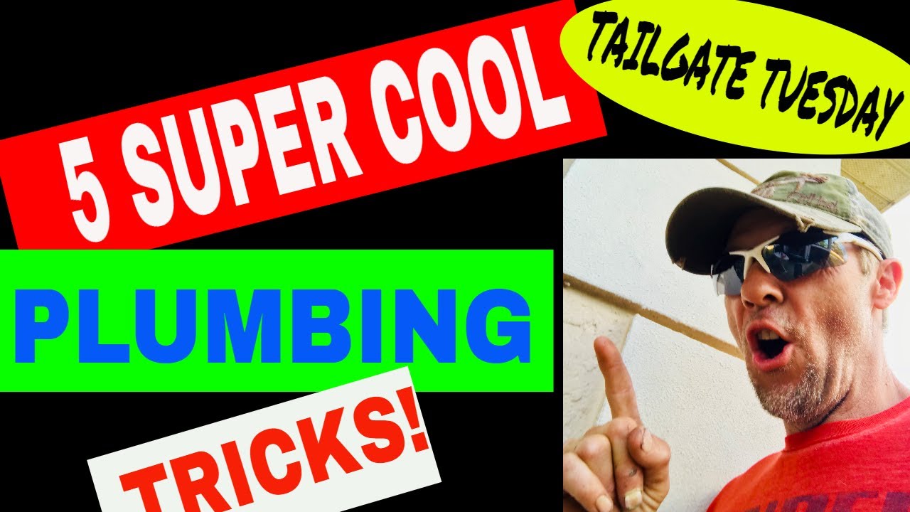 5 SUPER COOL PLUMBING TRICKS!