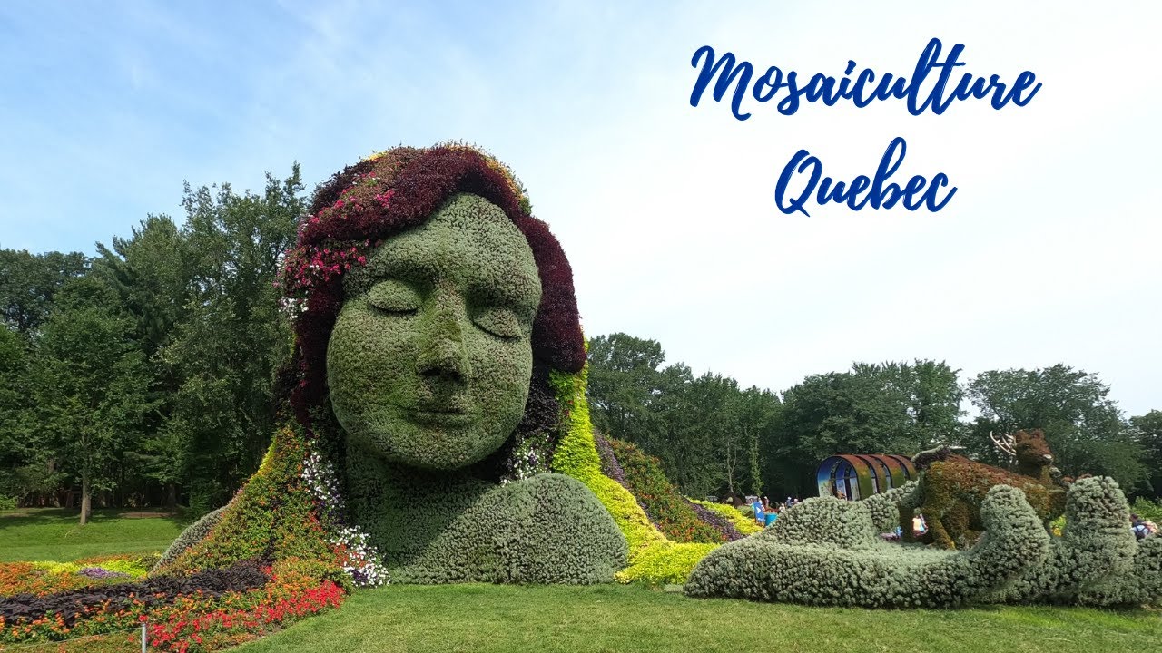 MOSAICULTURE A MAGNIFICENT GARDEN IN QUEBEC