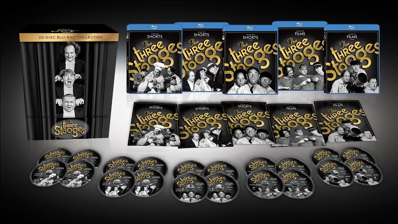 The Three Stooges Collection Blu-ray Unboxing/Overview