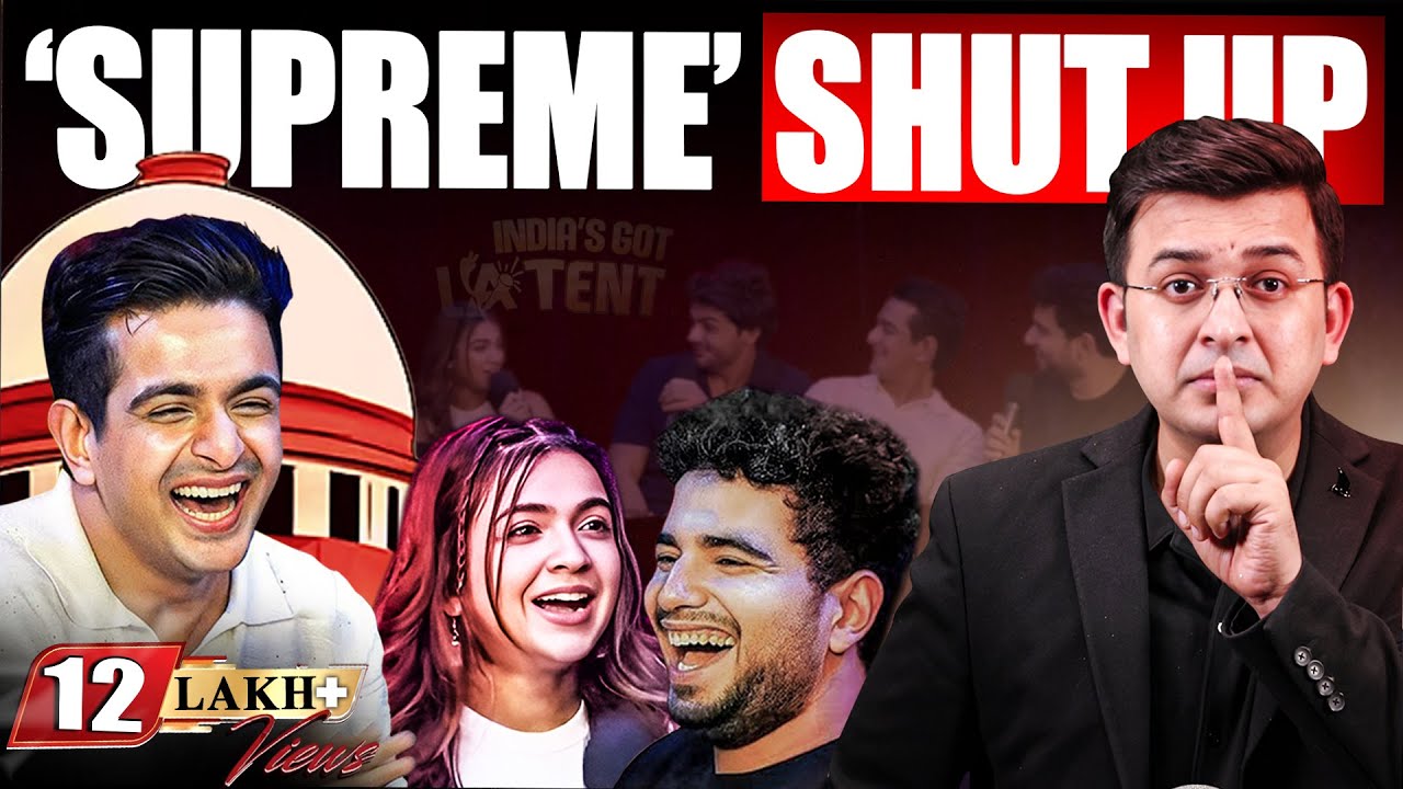 Supreme Court slams Ranveer Allahbadia | Samay Raina | Apoorva Makhija | India's Got Latent
