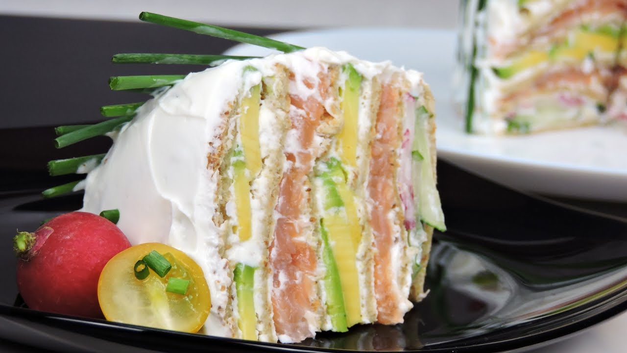 PASTEL de SANDWICH (pastel salado sin horno)