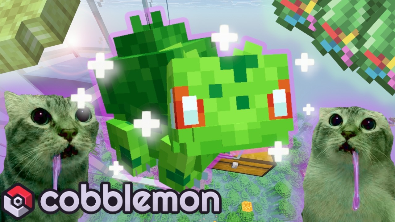 What it Takes to Shiny Hunt Bulbasaur in Minecraft Cobblemon!