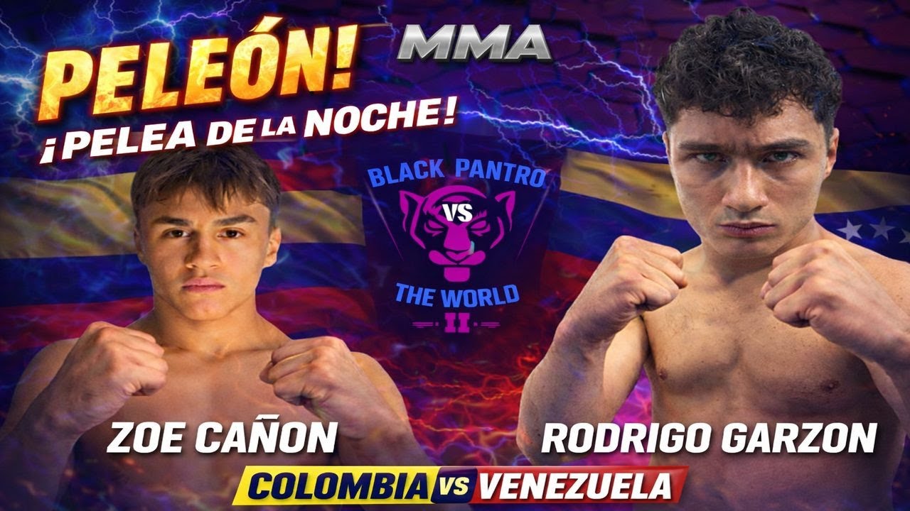 Black Pantro vs The World 2 | Pelea 8 (MMA): Zoe Cañón vs Rodrigo Garzón