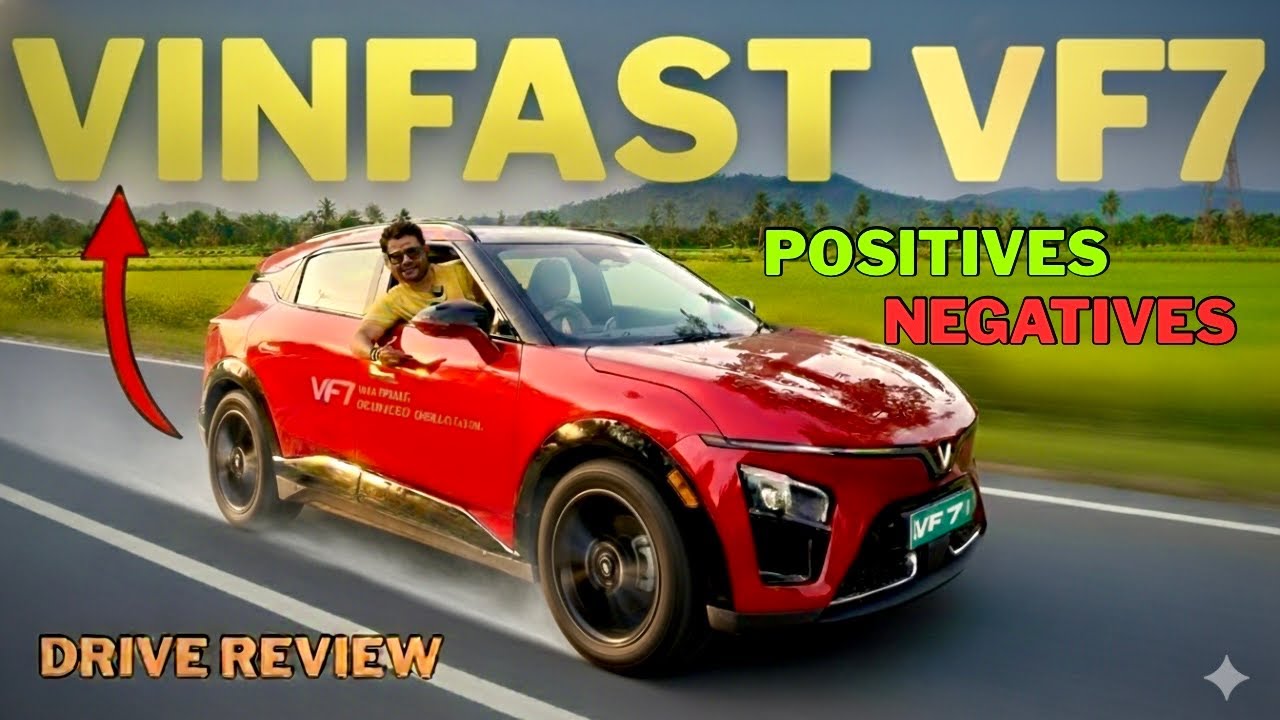 Vinfast की वास्तविक Range😱| Vinfast vf7 | Vinfast vf7 drive review | Vintage vf7 rang test | vinfast