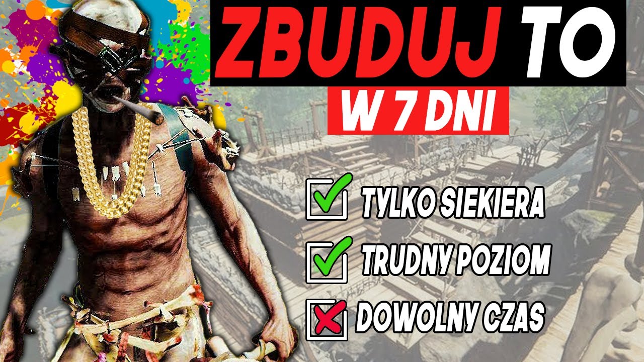 The Forest - Wyzwanie 7 dni: Czy uda mi się zbudować imponującą bazę?