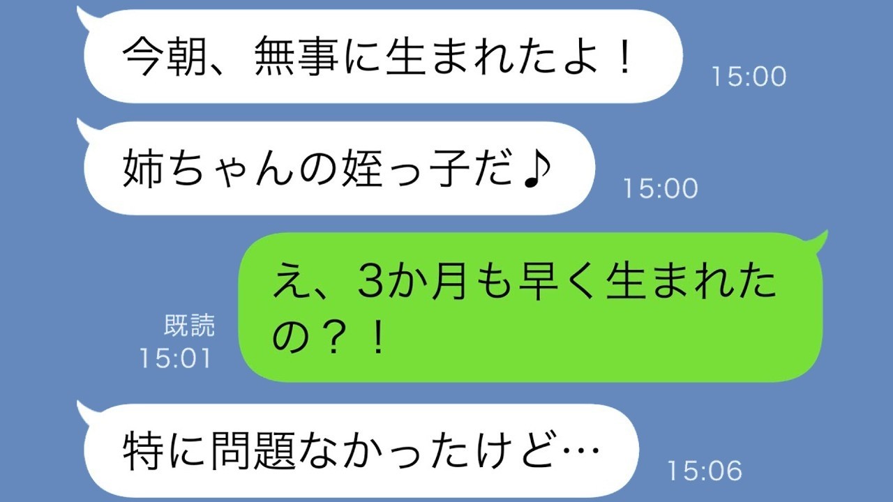 姪の出産報告が嘘だった…予定日3か月先なのに？調べて判明した衝撃の真相【スカッと修羅場】
