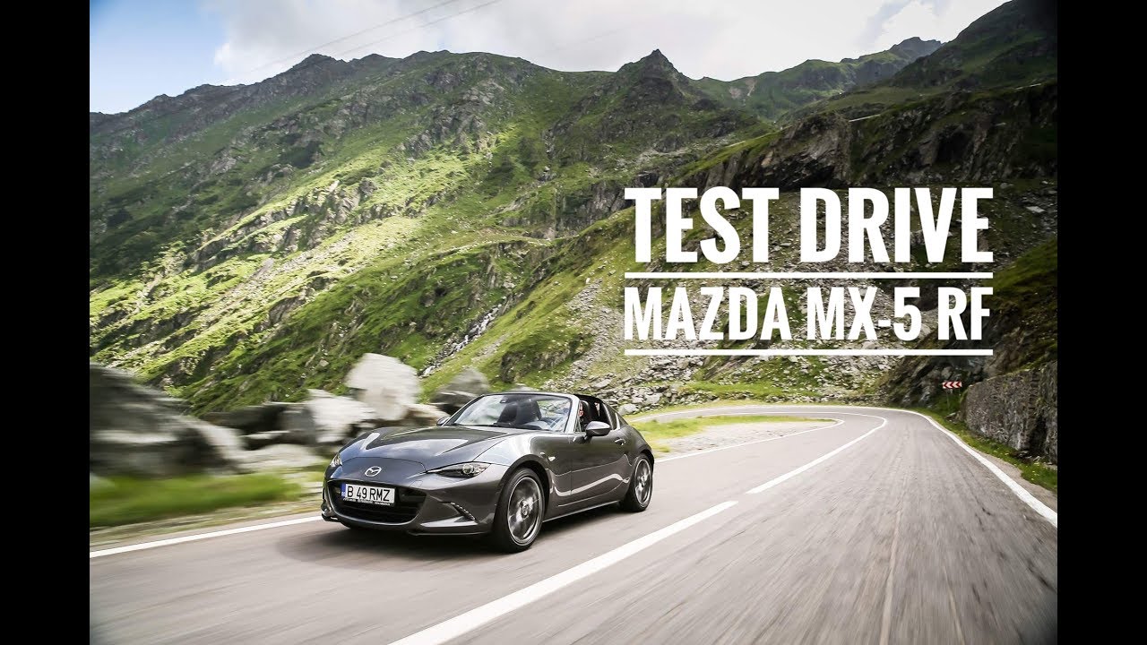 Mazda MX-5 RF Test Drive pe Transfăgărășan + momentul când am surprins BMW-ul în prăpastie
