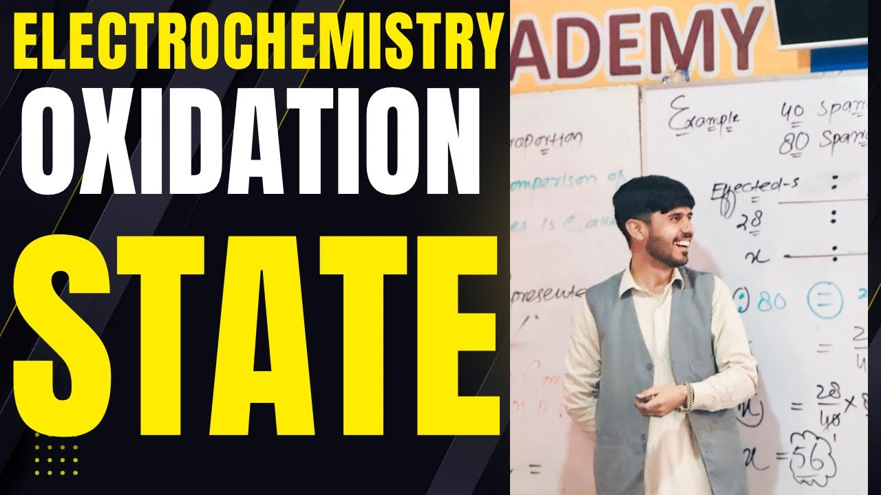 Learn with Sardar is live Electrochemistry calculation of oxidation state/ number full explanation