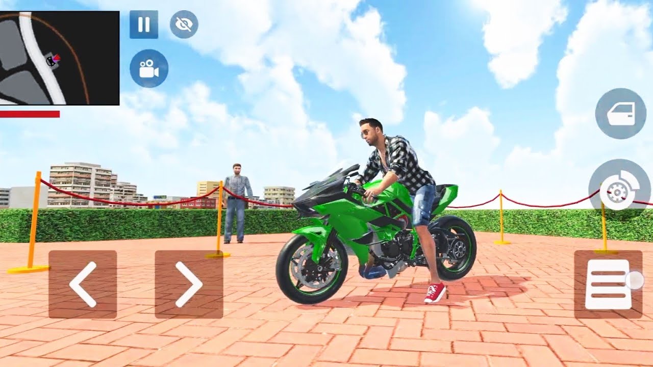 Purchased New Kawasaki Ninja H2 Bike Delivery, Indian Thief Aura Simulator. Android Gameplay