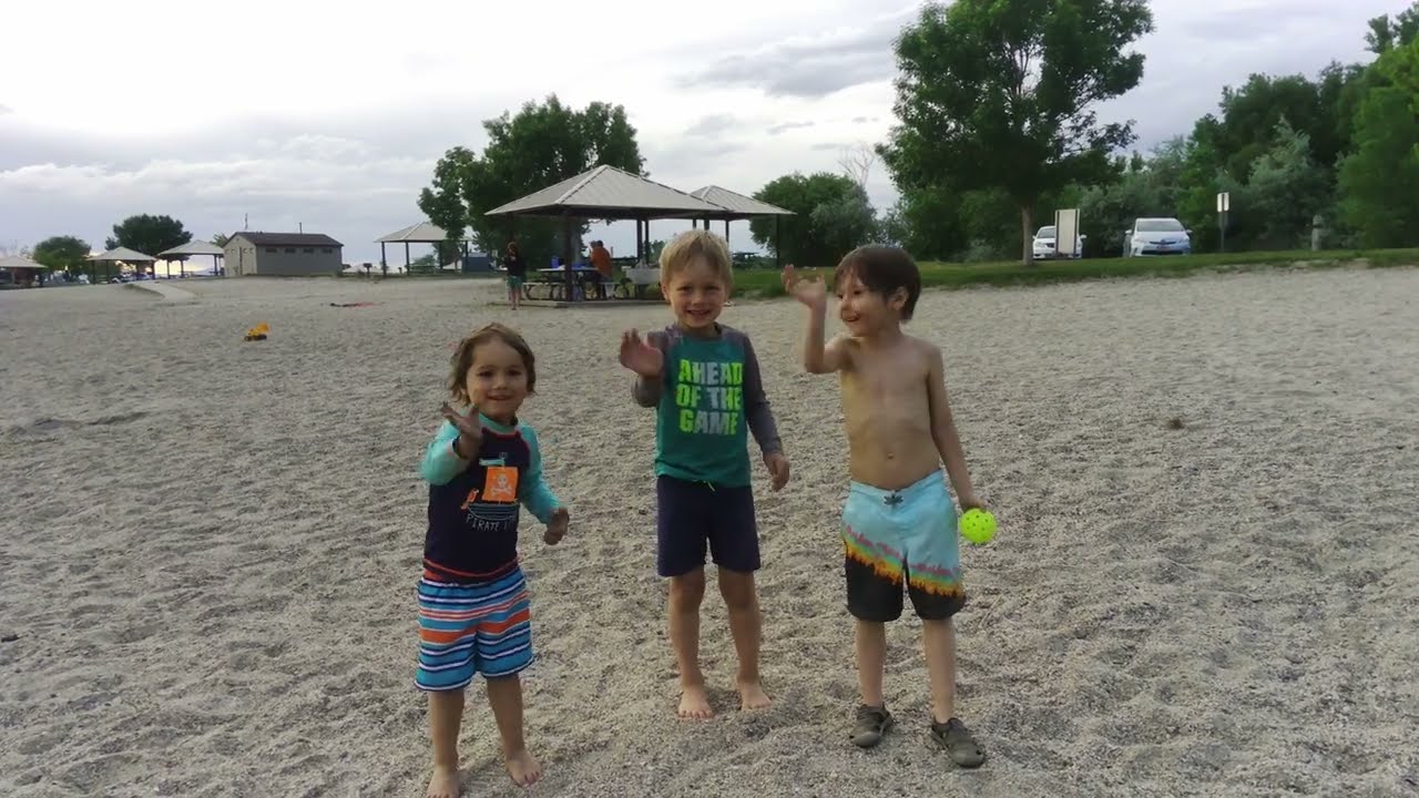 Willard Bay State Park, Pelican Beach, Utah - Drone Footage
