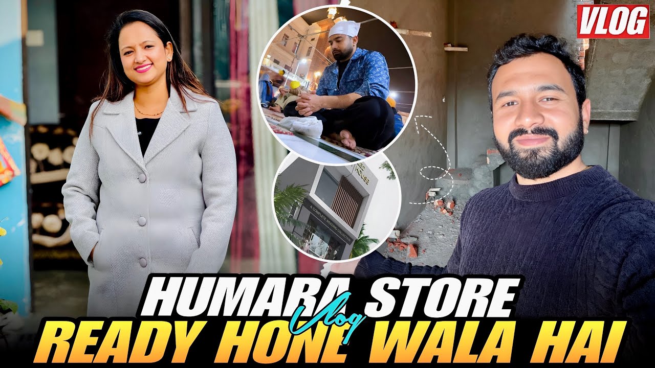 Humara Store ka kitna Ready hua ? || Store tour 😍 || priya jeet vlogs #couplevlogs 