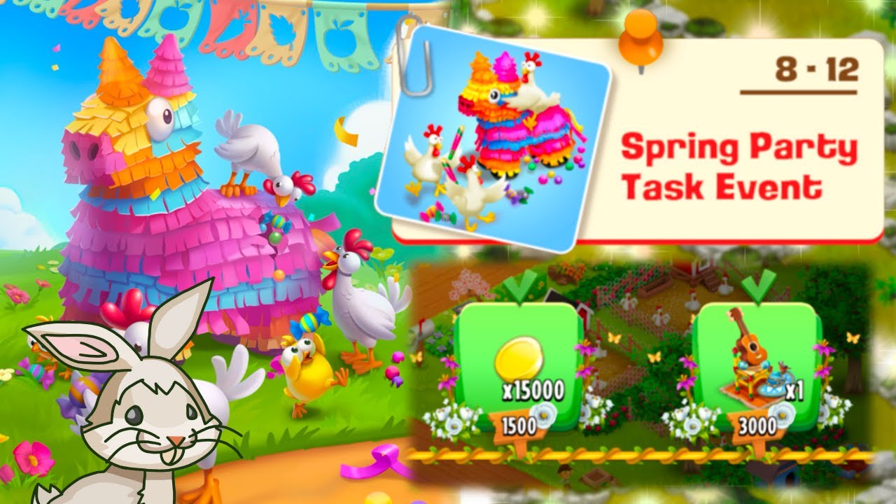 SPRING PARTY TASK EVENT! 🍍 | Hay Day Gameplay Level 71