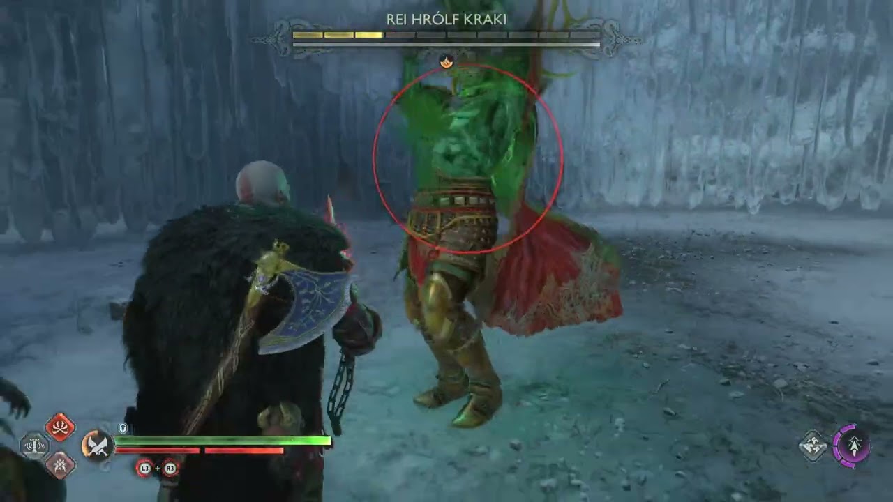 Vacilei... God of War Ragnar&ouml;k -Kratos vs Rei Berserker Hrolf Kraki (NG+)