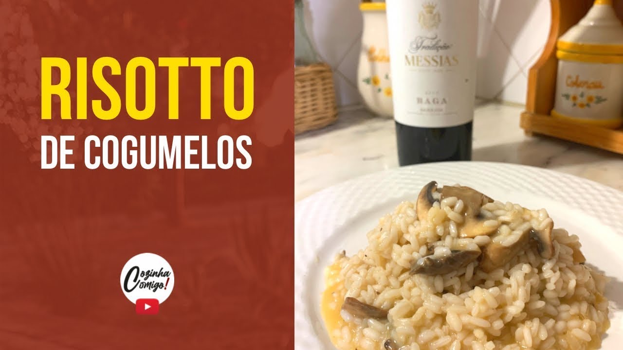 RISOTTO DE COGUMELOS!