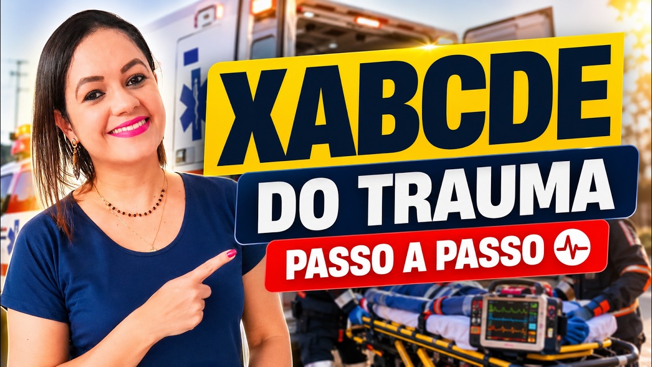 XABCDE do Trauma: A sequência que SALVA VIDAS! (Guia Completo) 🚑🔥