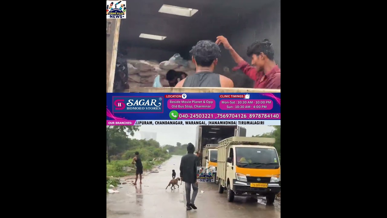 Cyberabad police action on illegal chicken waste supplying to fish farms
