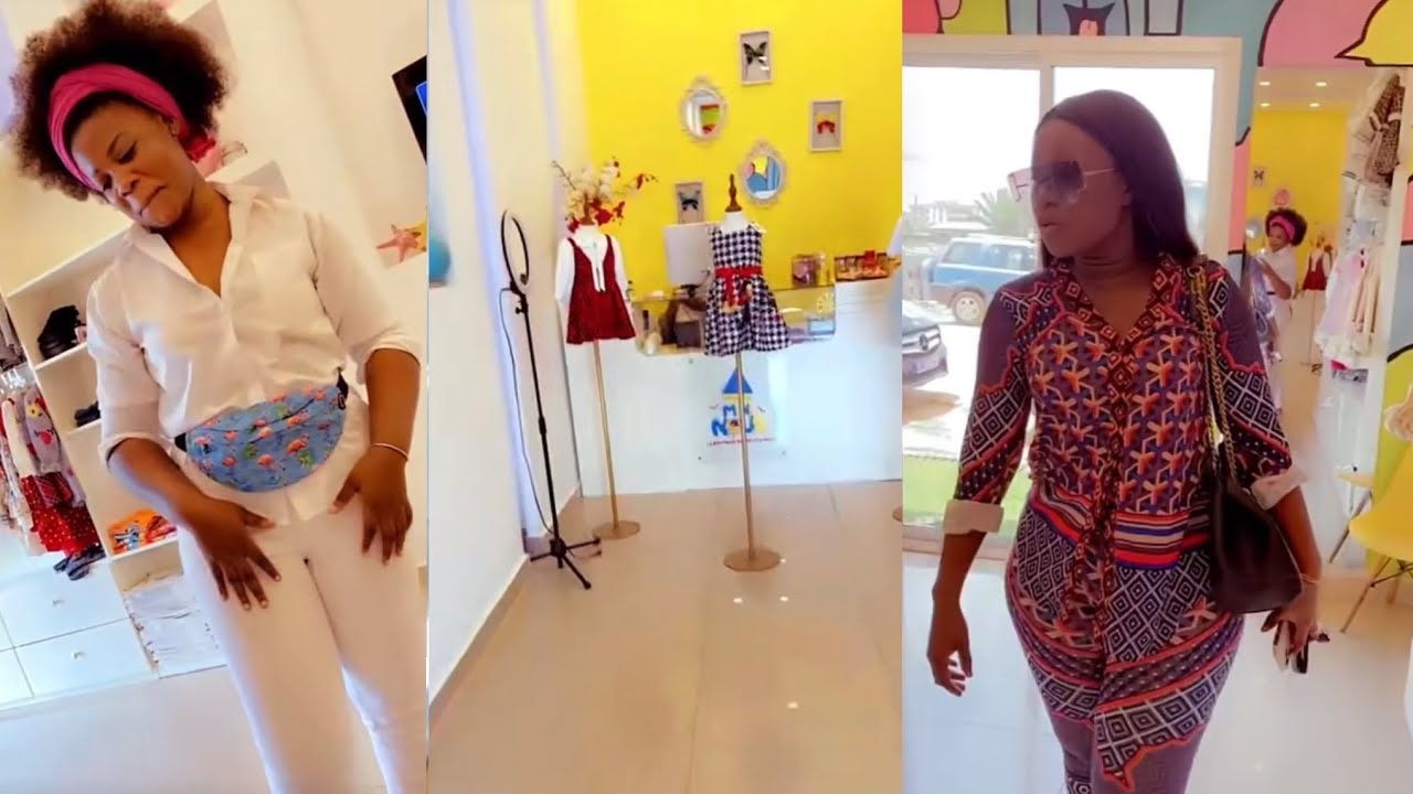 🎉CARMEN SAMA ET RAFNA À L’OUVERTURE DU MAGASIN D’OZOUA