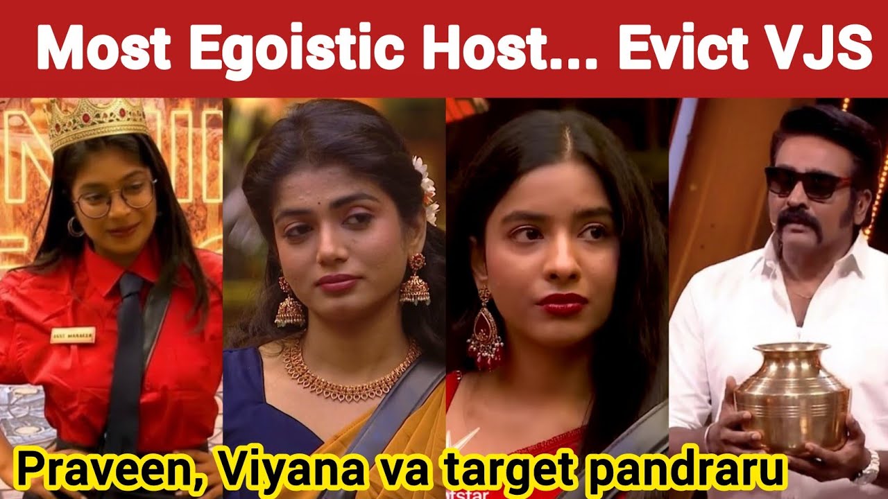 VJS Host panna deserves illa | Biggboss tamil review | Biggboss 9 review | bb tamil | Paaru | Divya 