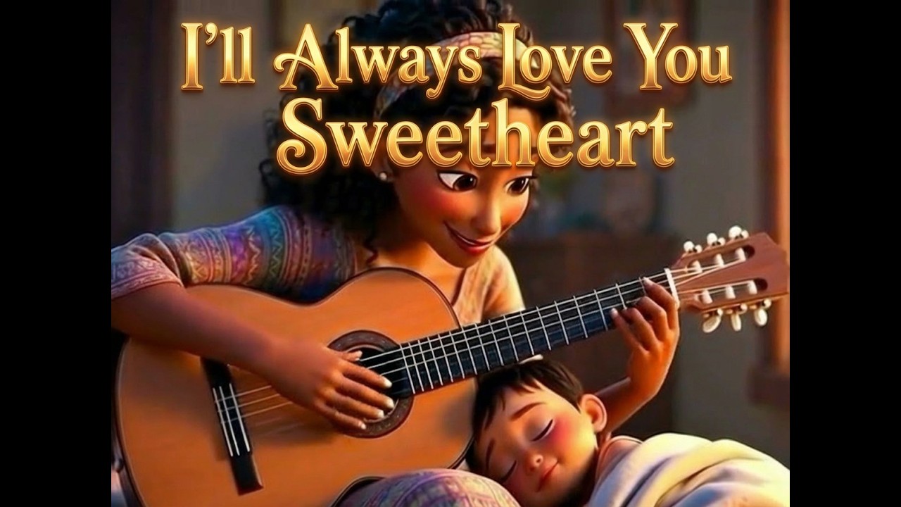 I’ll Always Love You Sweetheart 💕 Calming Lullaby for Sleep 💤 | Relaxing Bedtime Song for Kids 💖