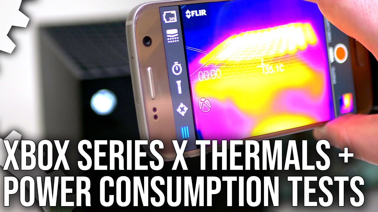 Xbox Series X: Thermal + Power Consumption Analysis - How Efficient Is Next-Gen?
