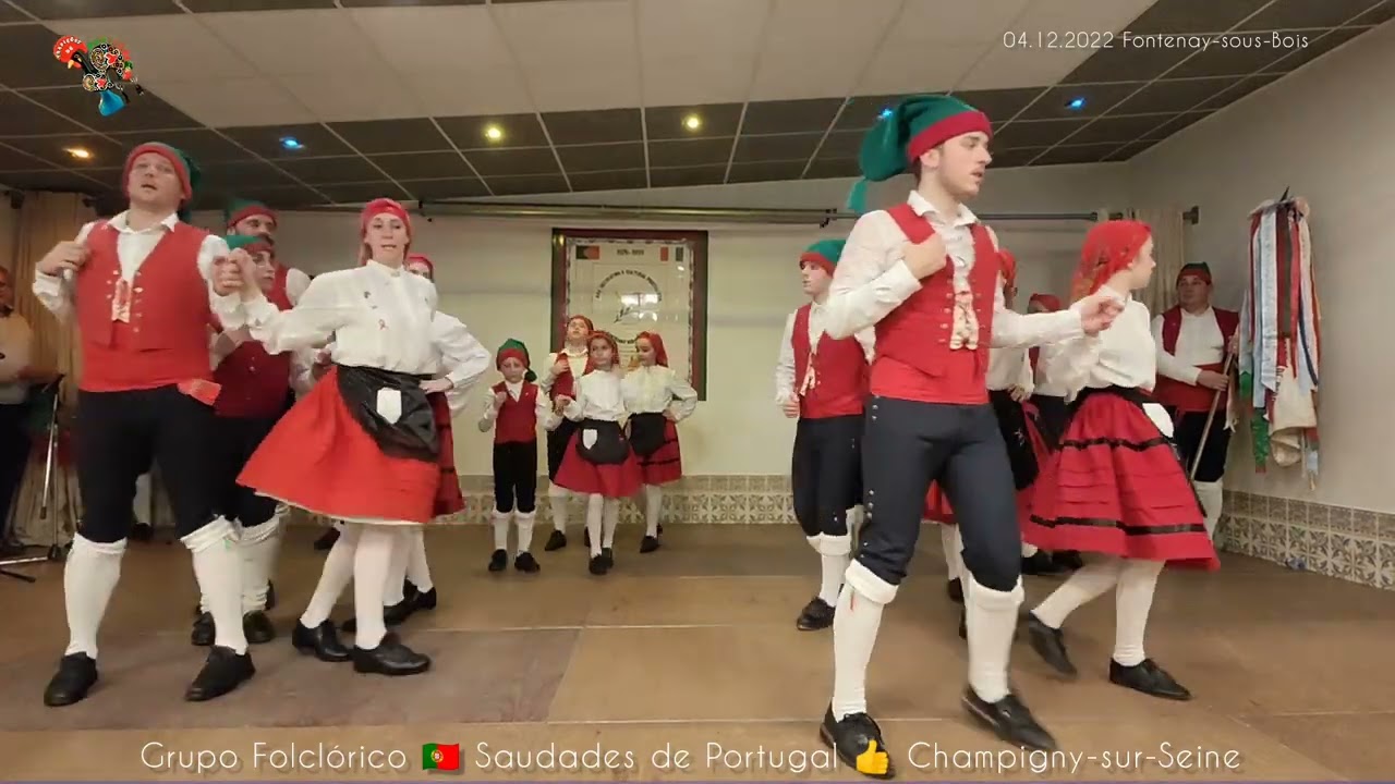 Rancho Folclórico 🇵🇹Saudades de Portugal 👍Champigny-sur-Marne🪗Tradições de Portugal 👍Cultura Popular