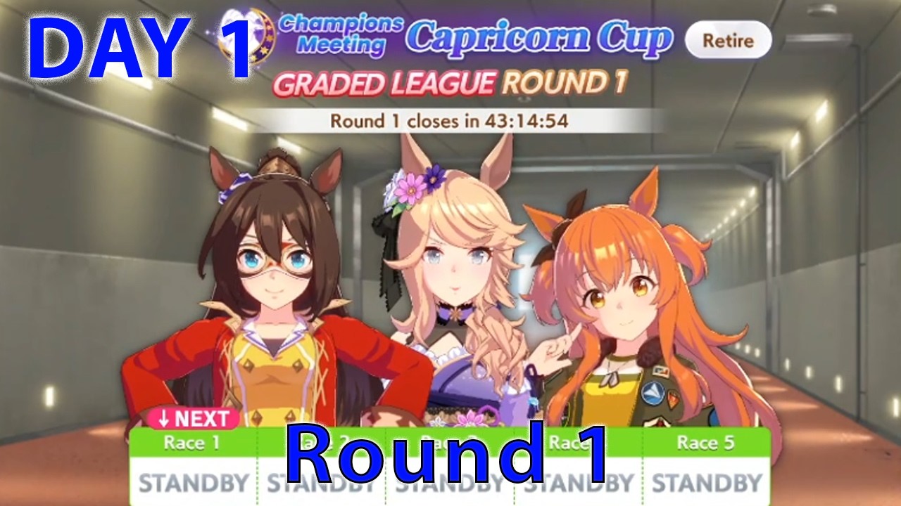 Long Aces Deploy to Sprint CM | Capricorn Cup Round 1 #1 | Umamusume: Pretty Derby