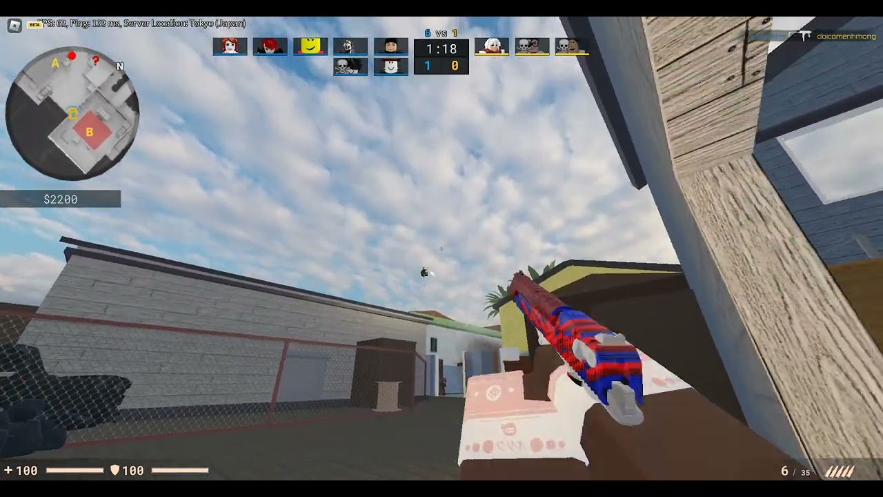 Counter Blox - When opponent says 'ez' in a 7vs3