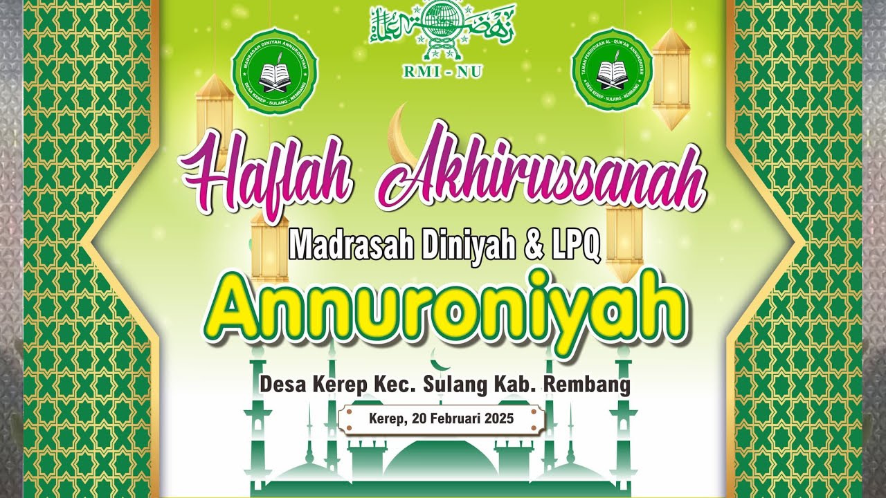 MADIN ANNURONIYAH DESA KEREP sedang live sekarang!