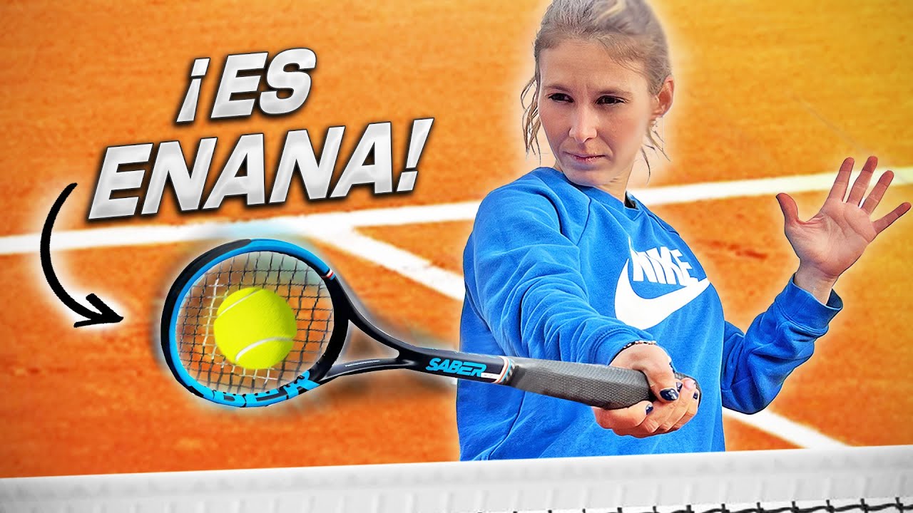 ¡La RAQUETA MÁS PEQUEÑA del MUNDO! ¿Podré jugar🤨? | Tenis Saber