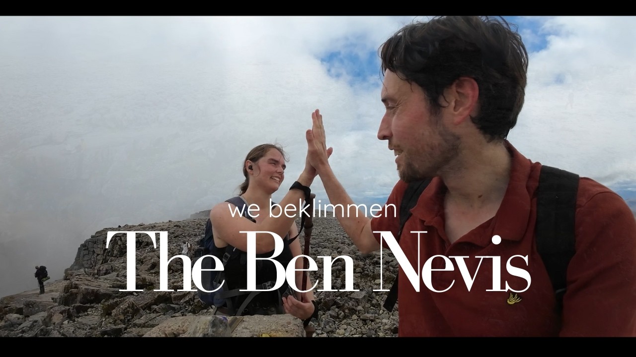 Wij Beklimmen De HOOGSTE BERG Van Schotland, BEN NEVIS! 