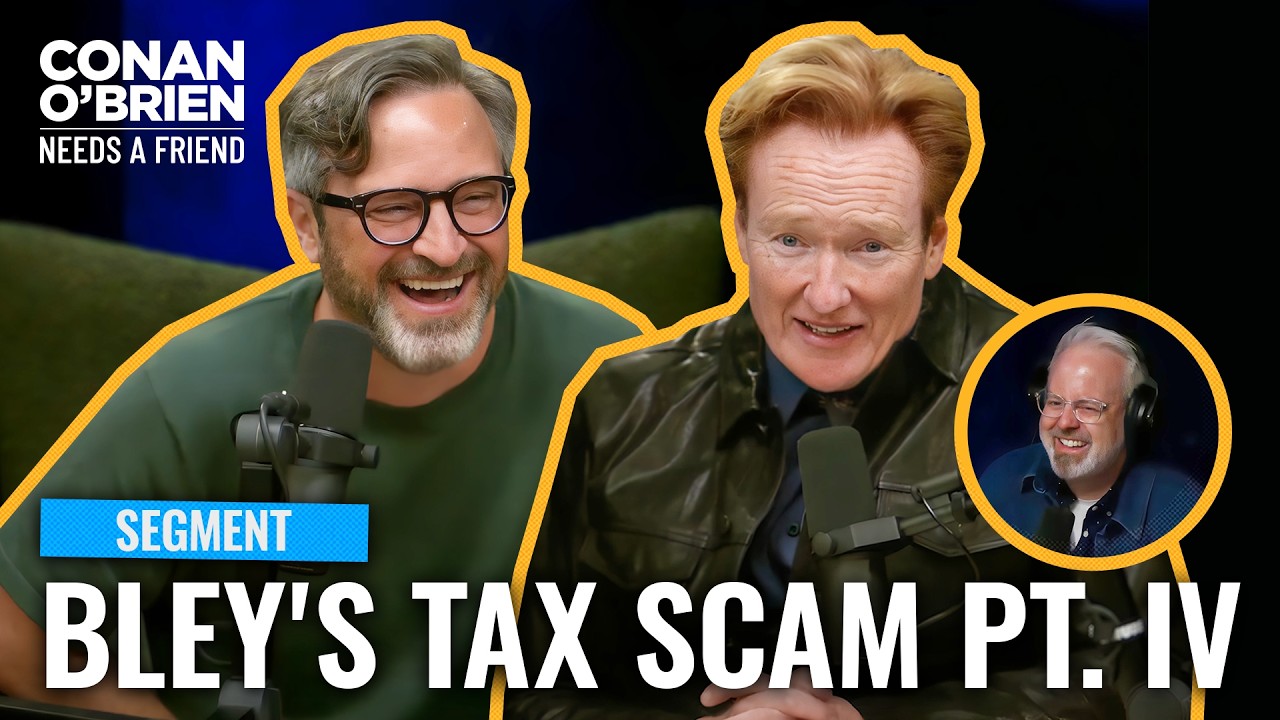 Matt Gourley Weighs In On Aaron Bleyaert's Tax Scam | Conan O'Brien Needs A Friend