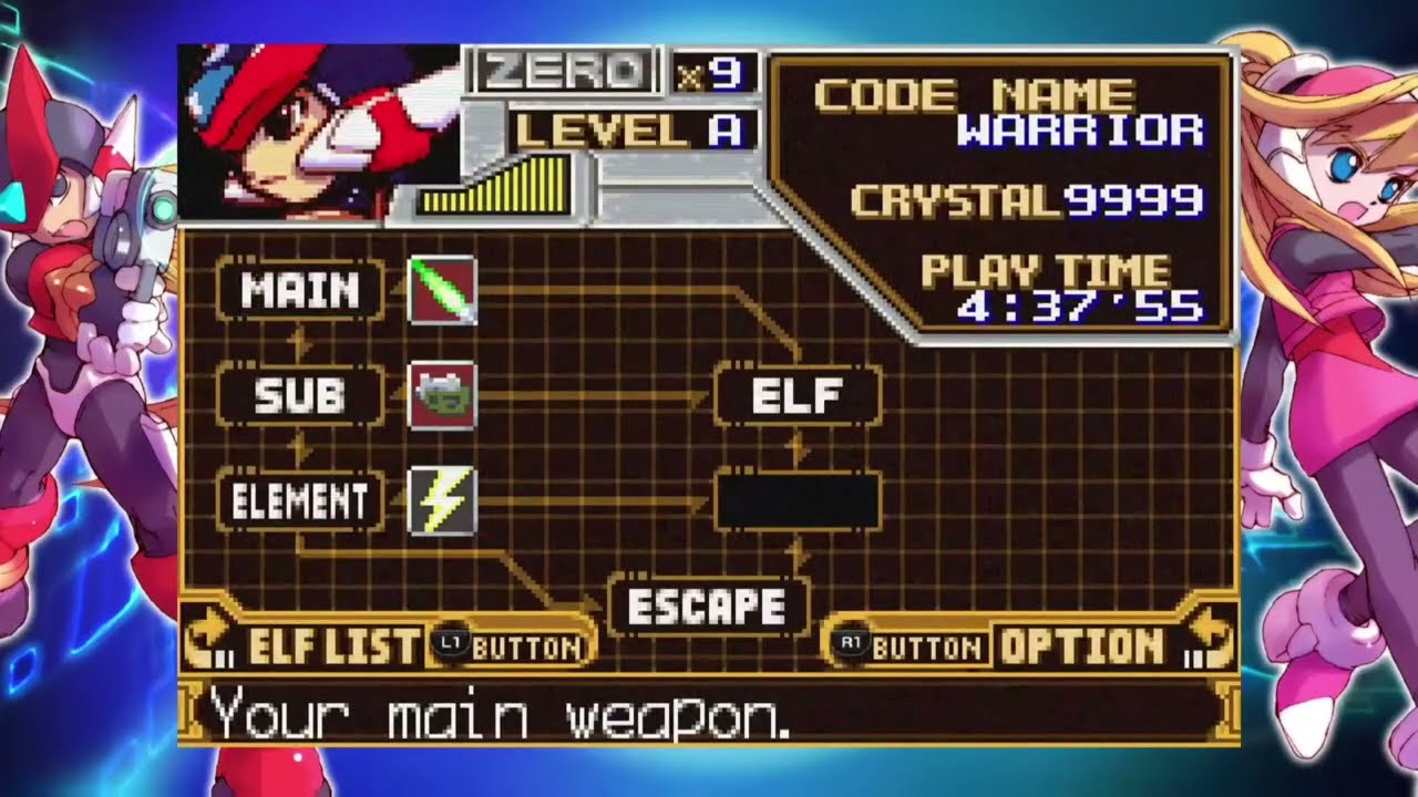 Mega Man Zero (Zero/ZX Collection) - Crystal Farming 2760 in 10 Minutes