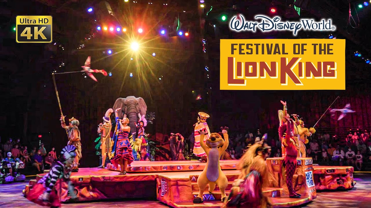 Festival of the Lion King Complete Show 4K Disney's Animal Kingdom Walt Disney World 2021 06 08