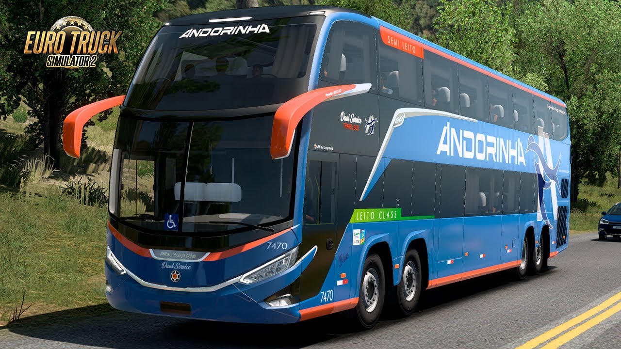 MAPA EAA | Santa Maria de Jetibá - Rio Casca | Marcopolo G8 V1.52 | EURO TRUCK SIMULATOR 2