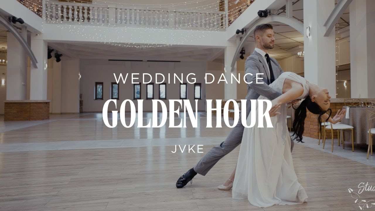 Golden Hour - JVKE - Wedding Dance Choreography | English Waltz Tutorial Online | Dance Lesson
