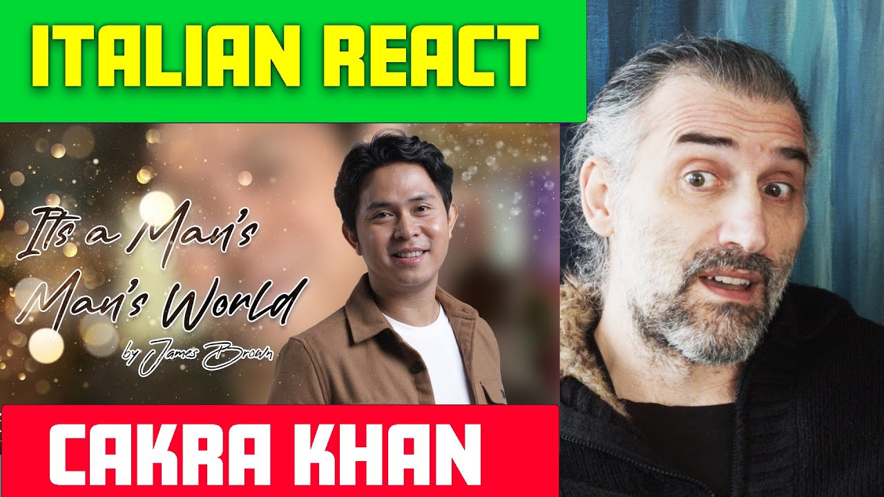 Cakra khan - It’s a Man’s Man’s World - James Brown ( cover ) singer reaction