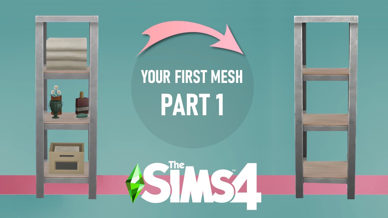 How to Make CC MESH in The Sims 4? | Easy & Simple MESH Tutorial for Beginners