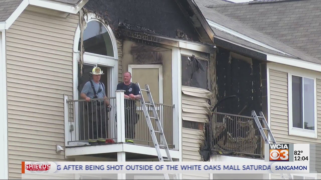 Two-alarm fire at Champaign apartment building leaves tenants displaced
