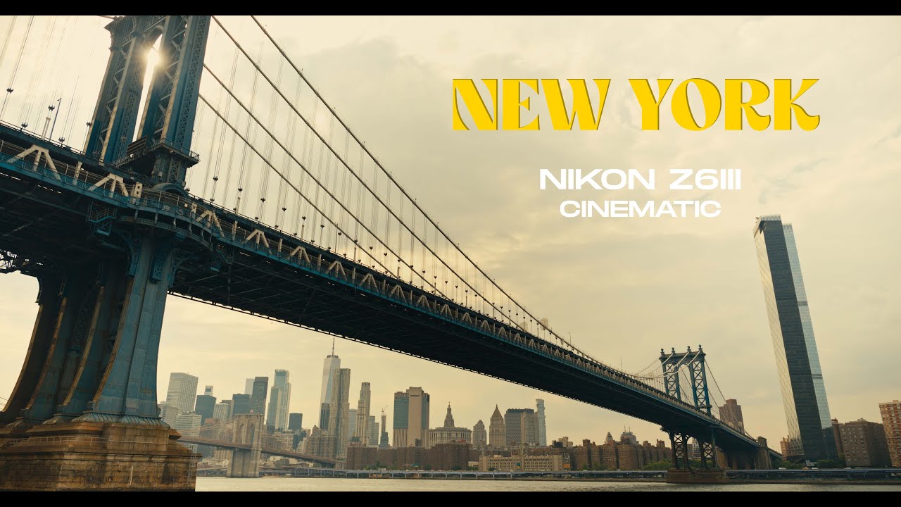 New York Summer 2025 - Nikon Z6III Cinematic
